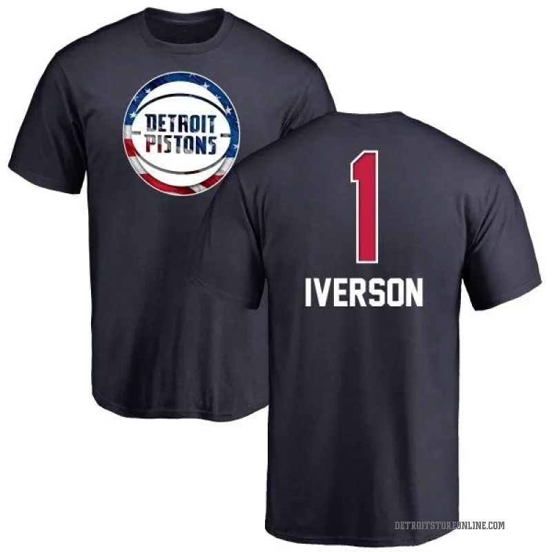 Black Men's James Wiseman Detroit Pistons Midnight Mascot T-Shirt